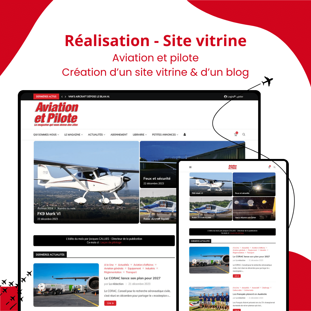 Realisation Site Vitrine 19