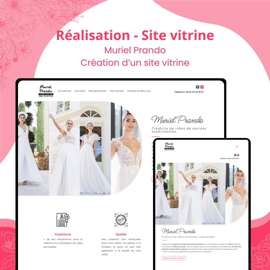 Realisation Site Vitrine 20