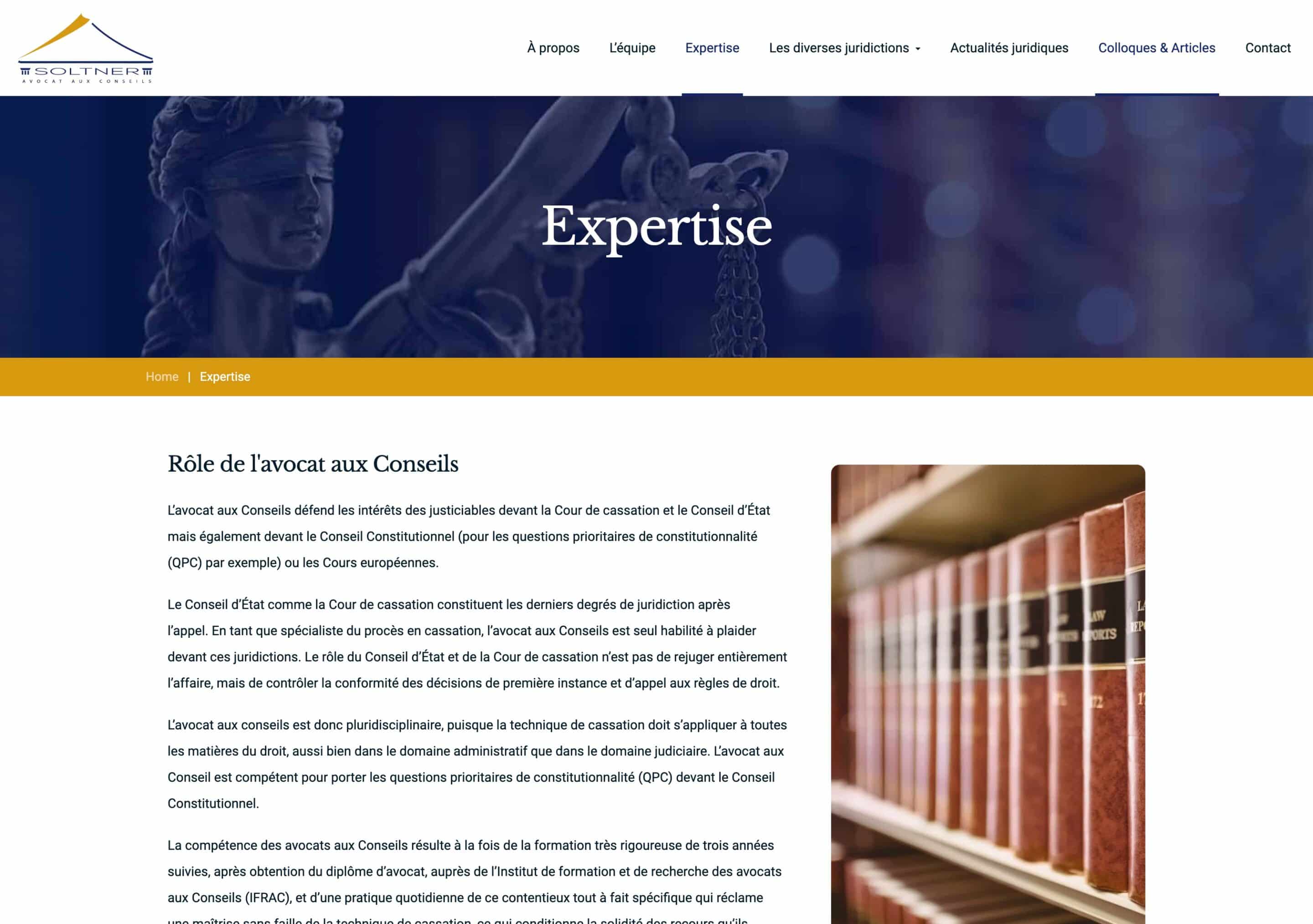 Benoit Soltner - Site Vitrine - Wordpress