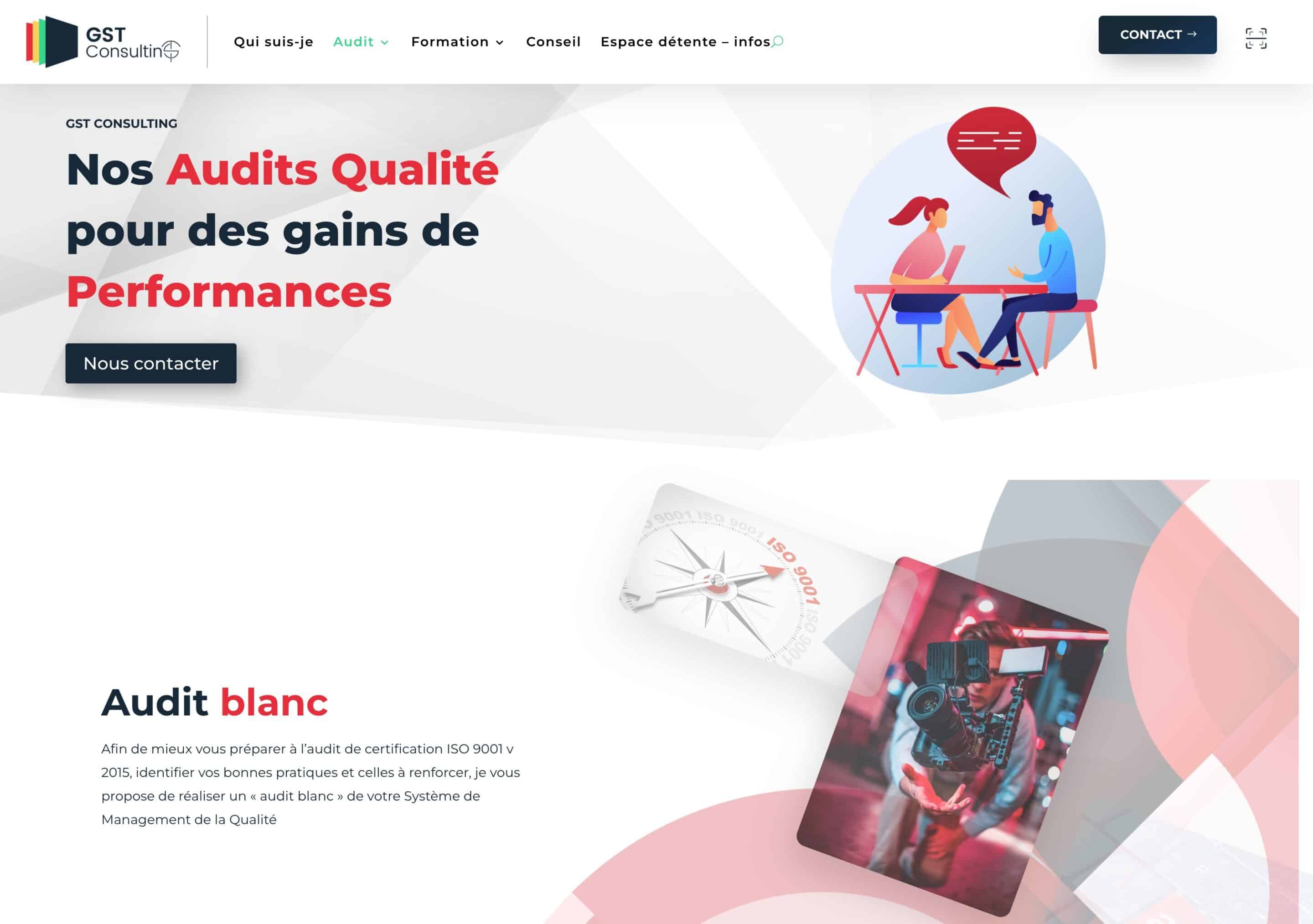 GST Consulting - Site Vitrine - WordPress